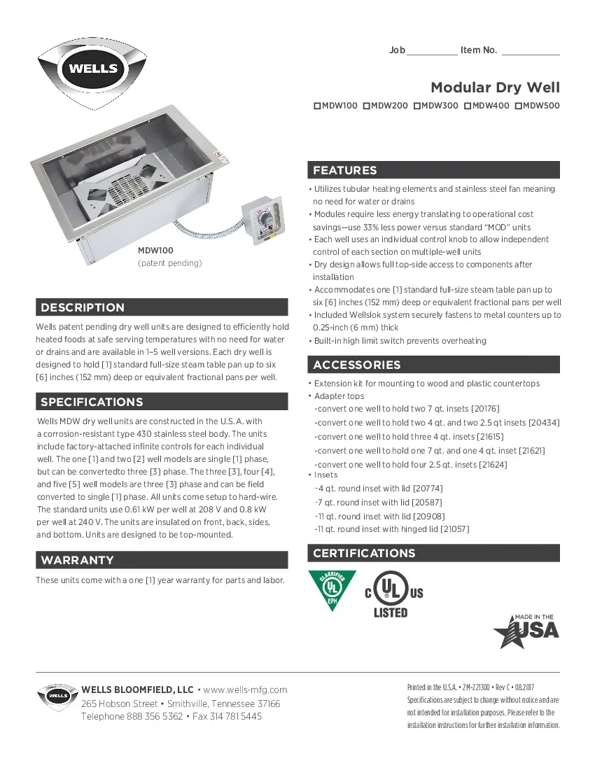 wells-mdw500-hot-food-well-unit-built-in-electric-71-5-w-20-d-specsheet-260726rys80e.pdf