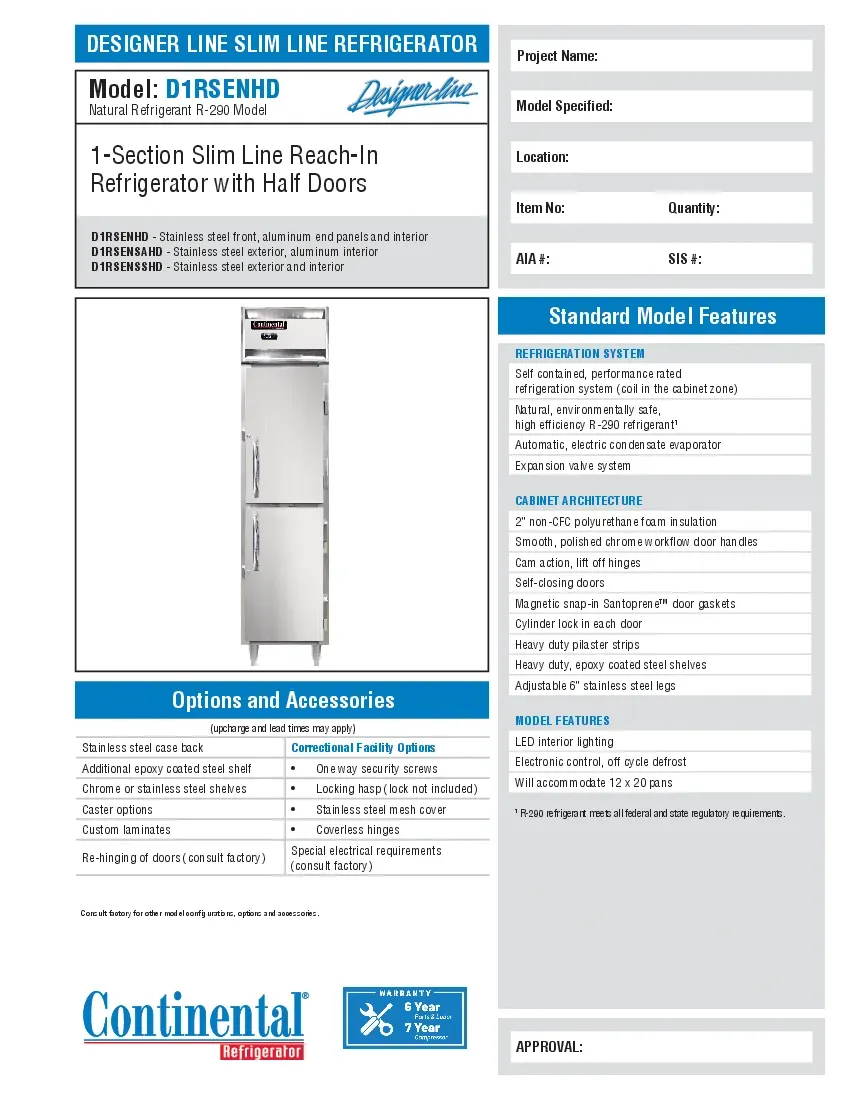 continental-refrigerator-d1rsensshd-refrigerator-reach-in-one-section-self-260726ult6oc.pdf