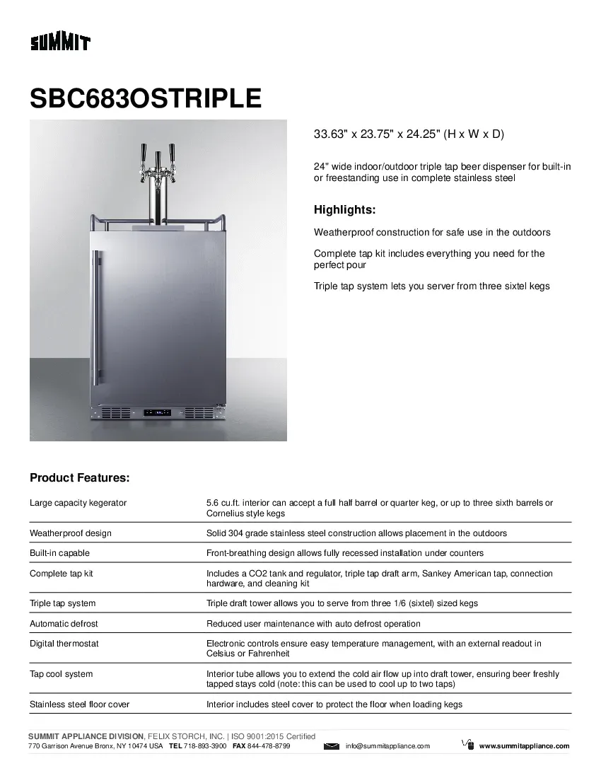 summit-appliance-sbc683ostriple-draft-beer-cooler-24-w-specsheet-260726x1zri2.pdf