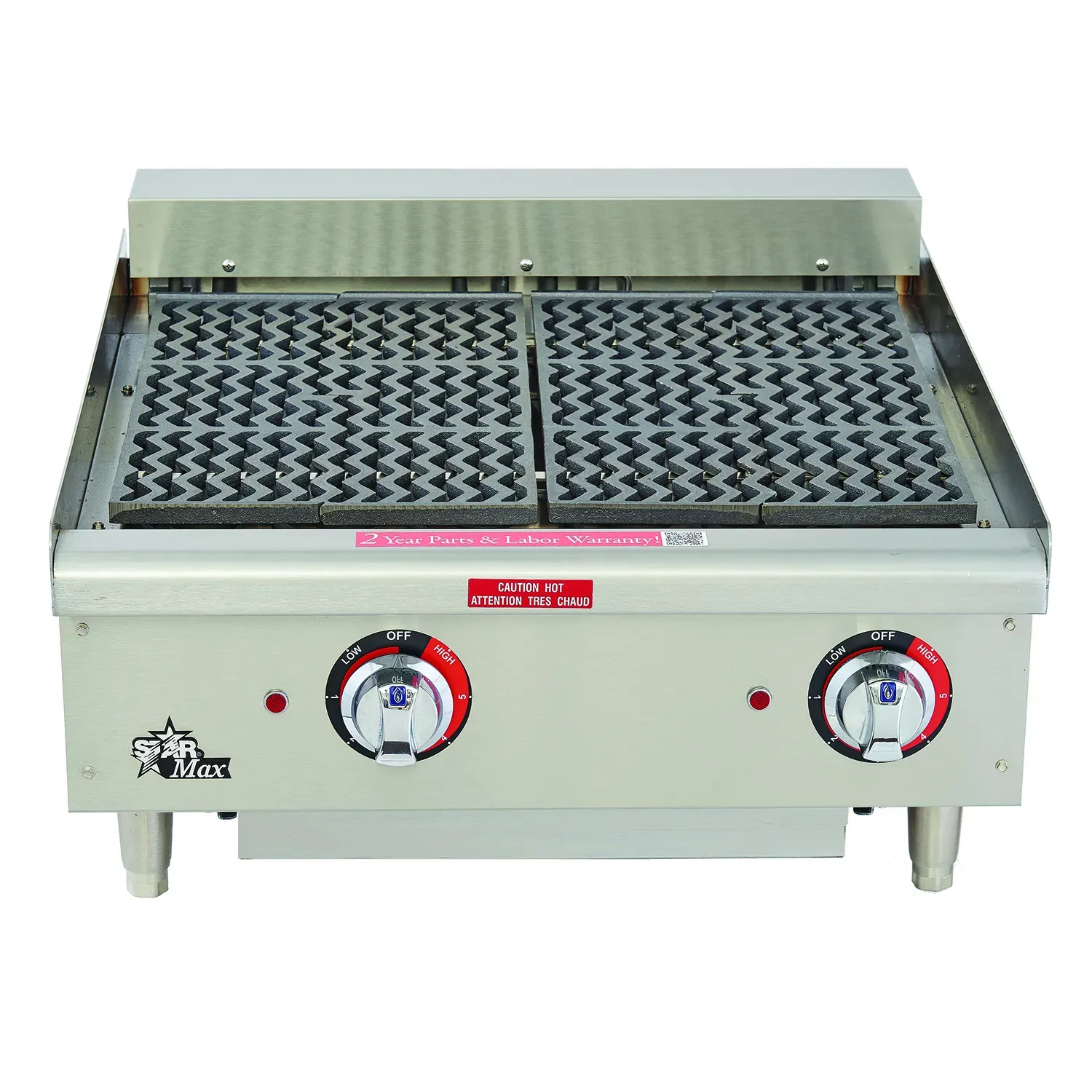 Star 5124CF, Charbroiler, 208V, Electric, Medium-Duty