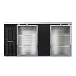 Continental Refrigerator , BB69NGD, Back Bar Cabinet, Refrigerated
