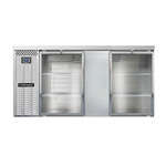 Continental Refrigerator , BB69NSSGD, Back Bar Cabinet, Refrigerated