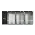 Continental Refrigerator , BB79SNGD, Back Bar Cabinet, Refrigerated