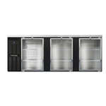 Continental Refrigerator , BB90NGD, Back Bar Cabinet, Refrigerated