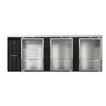 Continental Refrigerator , BB90NGD, Back Bar Cabinet, Refrigerated
