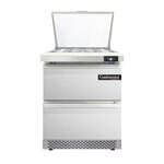 Continental Refrigerator , D27N12M-FB-D, Refrigerated Counter, Mega Top Sandwich / Salad Unit
