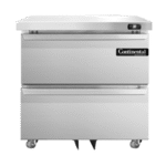 Continental Refrigerator , D32N-U-D, Refrigerator, Undercounter, Reach-In
