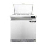 Continental Refrigerator , D32N12M-FB, Refrigerated Counter, Mega Top Sandwich / Salad Unit