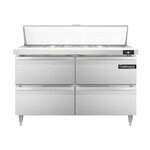 Continental Refrigerator , D48N12-D, Refrigerated Counter, Sandwich / Salad Unit