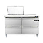 Continental Refrigerator , D48N12M-D, Refrigerated Counter, Mega Top Sandwich / Salad Unit