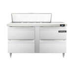 Continental Refrigerator , D60N12-D, Refrigerated Counter, Sandwich / Salad Unit