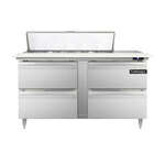 Continental Refrigerator , D60N12C-D, Refrigerated Counter, Sandwich / Salad Unit