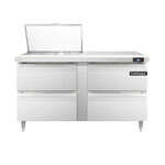 Continental Refrigerator , D60N12M-D, Refrigerated Counter, Mega Top Sandwich / Salad Unit