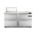 Continental Refrigerator , D60N8-FB-D, Refrigerated Counter, Sandwich / Salad Unit