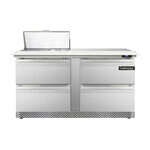 Continental Refrigerator , D60N8C-FB-D, Refrigerated Counter, Sandwich / Salad Unit