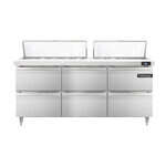 Continental Refrigerator , D72N18-D, Refrigerated Counter, Sandwich / Salad Unit
