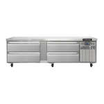 Continental Refrigerator , D84GFN, Equipment Stand, Freezer Base