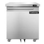 Continental Refrigerator , DF27N-U, Freezer, Undercounter, Reach-In