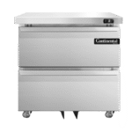 Continental Refrigerator , DF32N-U-D, Freezer, Undercounter, Reach-In