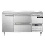 Continental Refrigerator , DFA60NSS-D, Freezer Counter, Work Top