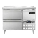 Continental Refrigerator , DRA43NSS-D, Refrigerated Counter, Work Top