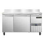 Continental Refrigerator , FA60NBS, Freezer Counter, Work Top
