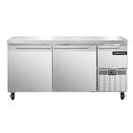 Continental Refrigerator , FA68N, Freezer Counter, Work Top