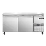 Continental Refrigerator , FA68N, Freezer Counter, Work Top