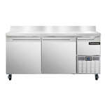 Continental Refrigerator , FA68NBS, Freezer Counter, Work Top