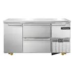 Continental Refrigerator , RA60N-U-D, Refrigerator, Undercounter, Reach-In