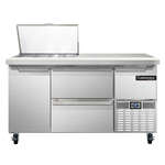 Continental Refrigerator , RA60N12M-D, Refrigerated Counter, Mega Top Sandwich / Salad Unit