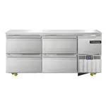 Continental Refrigerator , RA68N-U-D, Refrigerator, Undercounter, Reach-In