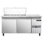 Continental Refrigerator , RA68N18M, Refrigerated Counter, Mega Top Sandwich / Salad Unit