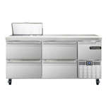 Continental Refrigerator , RA68N8-D, Refrigerated Counter, Sandwich / Salad Unit