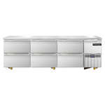 Continental Refrigerator , RA93N-U-D, Refrigerator, Undercounter, Reach-In