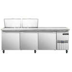 Continental Refrigerator , RA93N24M, Refrigerated Counter, Mega Top Sandwich / Salad Unit