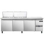 Continental Refrigerator , RA93N27M, Refrigerated Counter, Mega Top Sandwich / Salad Unit