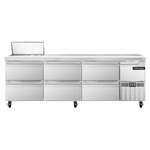 Continental Refrigerator , RA93N8-D, Refrigerated Counter, Sandwich / Salad Unit