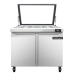 Continental Refrigerator , SW36N12M-HGL, Refrigerated Counter, Mega Top Sandwich / Salad Unit