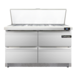 Continental Refrigerator , SW48N18M-FB-D, Refrigerated Counter, Mega Top Sandwich / Salad Unit