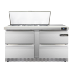 Continental Refrigerator , SW60N18M-FB-D, Refrigerated Counter, Mega Top Sandwich / Salad Unit