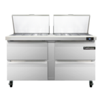 Continental Refrigerator , SW60N24M-D, Refrigerated Counter, Mega Top Sandwich / Salad Unit