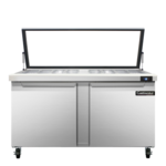 Continental Refrigerator , SW60N24M-HGL, Refrigerated Counter, Mega Top Sandwich / Salad Unit