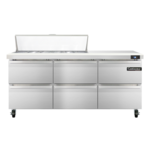 Continental Refrigerator , SW72N12C-D, Refrigerated Counter, Sandwich / Salad Unit