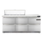 Continental Refrigerator , SW72N12C-FB-D, Refrigerated Counter, Sandwich / Salad Unit