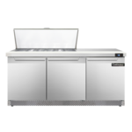 Continental Refrigerator , SW72N18M-FB, Refrigerated Counter, Mega Top Sandwich / Salad Unit