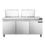 Continental Refrigerator , SW72N24M, Refrigerated Counter, Mega Top Sandwich / Salad Unit