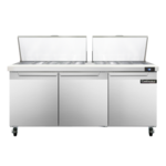 Continental Refrigerator , SW72N27M, Refrigerated Counter, Mega Top Sandwich / Salad Unit
