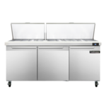 Continental Refrigerator , SW72N30M, Refrigerated Counter, Mega Top Sandwich / Salad Unit