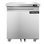 Continental Refrigerator , SWF27N-U, Freezer, Undercounter, Reach-In